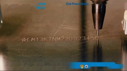 Portable Desktop Pneumatic Metal DOT Peen Marking Machine